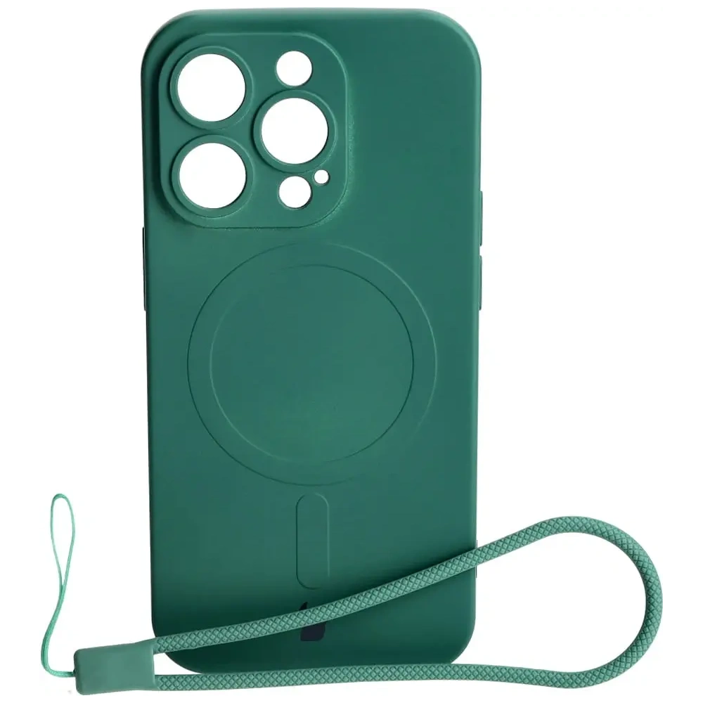 Hurtownia GSM - Bizon Case Silikon Magnetic Apple iPhone 14 Pro dunkelgrün - BIZ3617 - {ean13} - Hurt