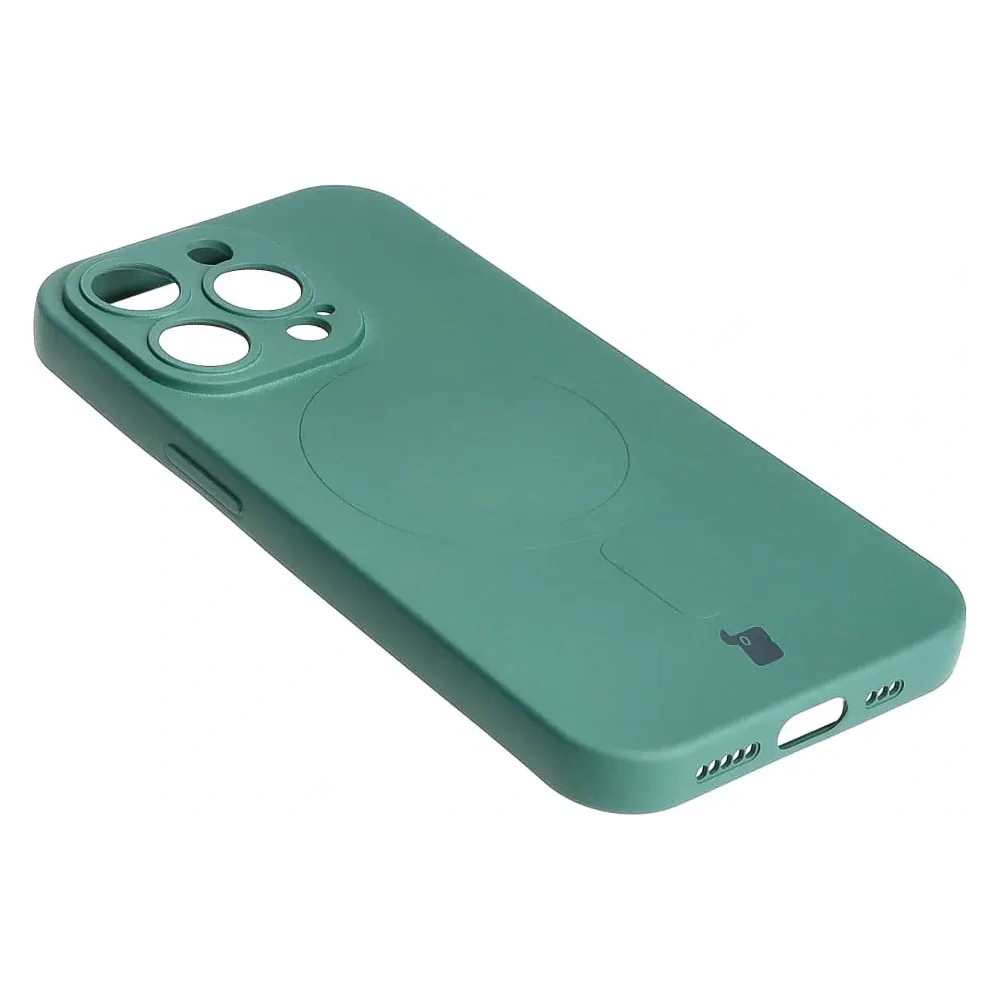 Wholesale Bizon Case Silicone Magnetic Apple iPhone 14 Pro dark green - BIZ3617 - {ean13} - Hurt