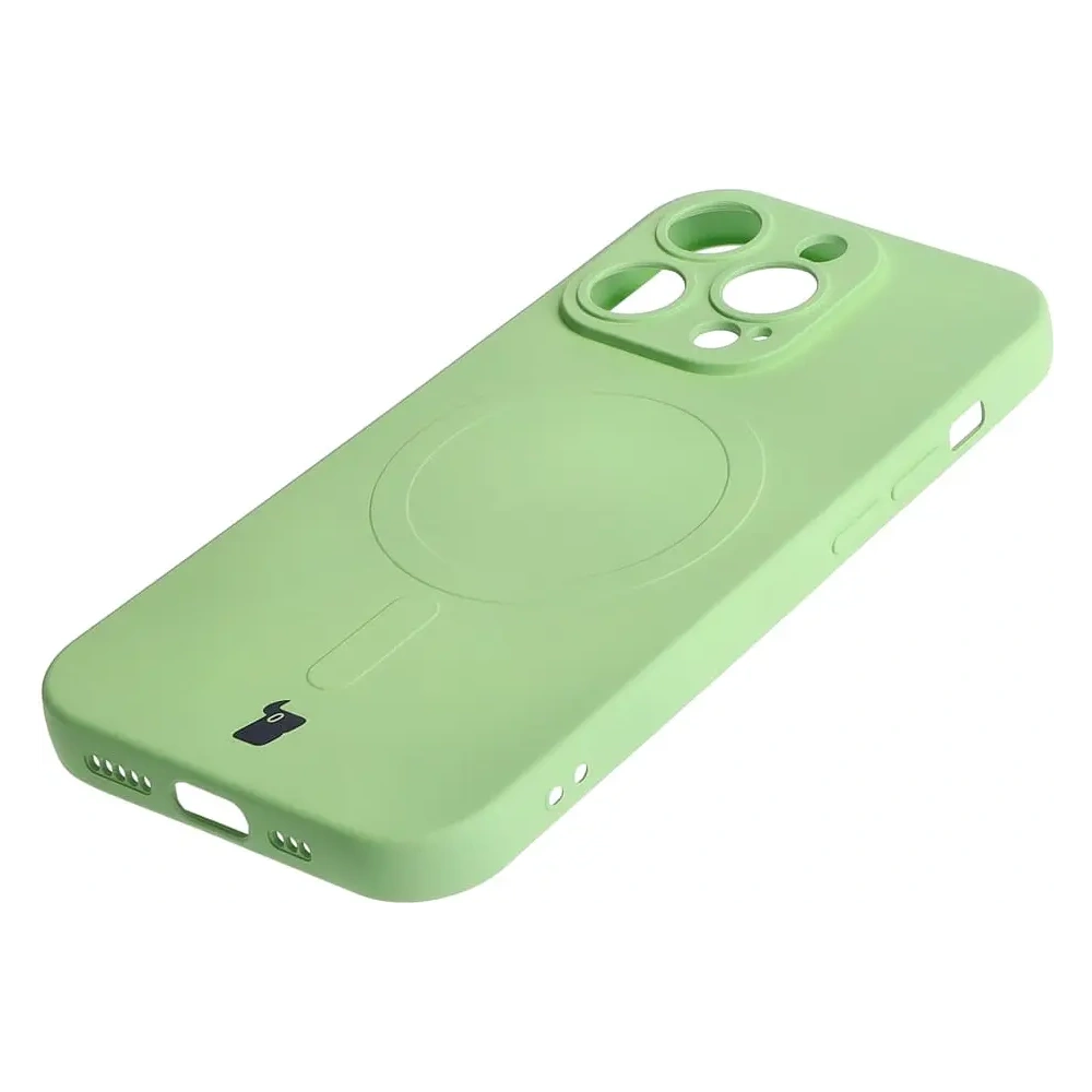 Hurtownia GSM - Bizon Case Silicone Magnetic Apple iPhone 14 Pro hellgrün - BIZ3618 - {ean13} - Hurt