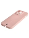 Hurtownia GSM - Silikonové pouzdro s magnetickým kroužkem Bizon Case Silicone Magnetic pro Apple iPhone 14 Pro světle růžové - BIZ3619 - {ean13} - Hurt