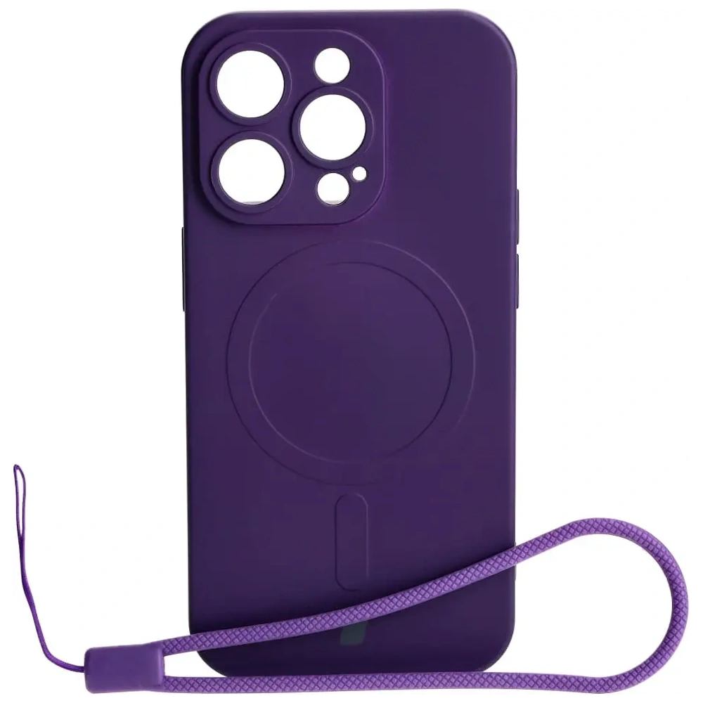 Hurtownia GSM - Bizon Case Silikon Magnetic Apple iPhone 14 Pro Pflaume - BIZ3621 - {ean13} - Hurt