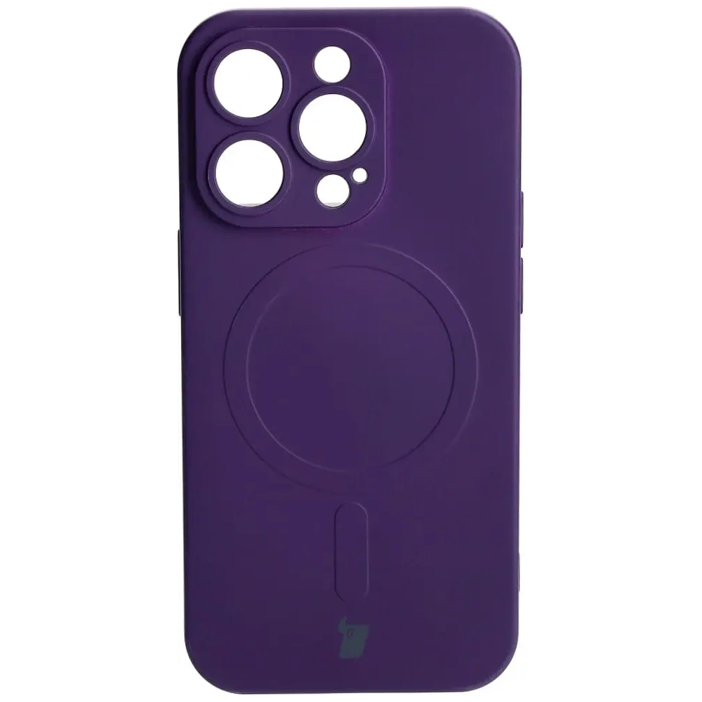 Hurtownia GSM - Bizon Case Silikon Magnetic Apple iPhone 14 Pro Pflaume - BIZ3621 - {ean13} - Hurt