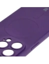 Hurtownia GSM - Etui silikonové s magnetickým kroužkem Bizon Case Silicone Magnetic pro Apple iPhone 14 Pro slivkové - BIZ3621 - {ean13} - Hurt
