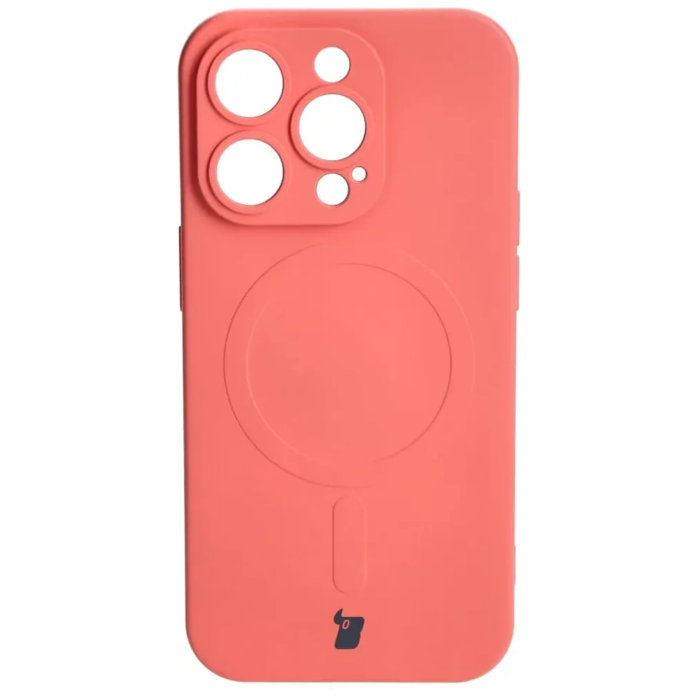 Hurtownia GSM - Caz de silicon Bizon Magnetic Apple iPhone 14 Pro roz murdar - BIZ3622 - {ean13} - Hurt