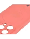 Hurtownia GSM - Etui silikonowe z pierścieniem magnetycznym Bizon Case Silicone Magnetic do Apple iPhone 14 Pro brudnoróżowe - BIZ3622 - {ean13} - Hurt