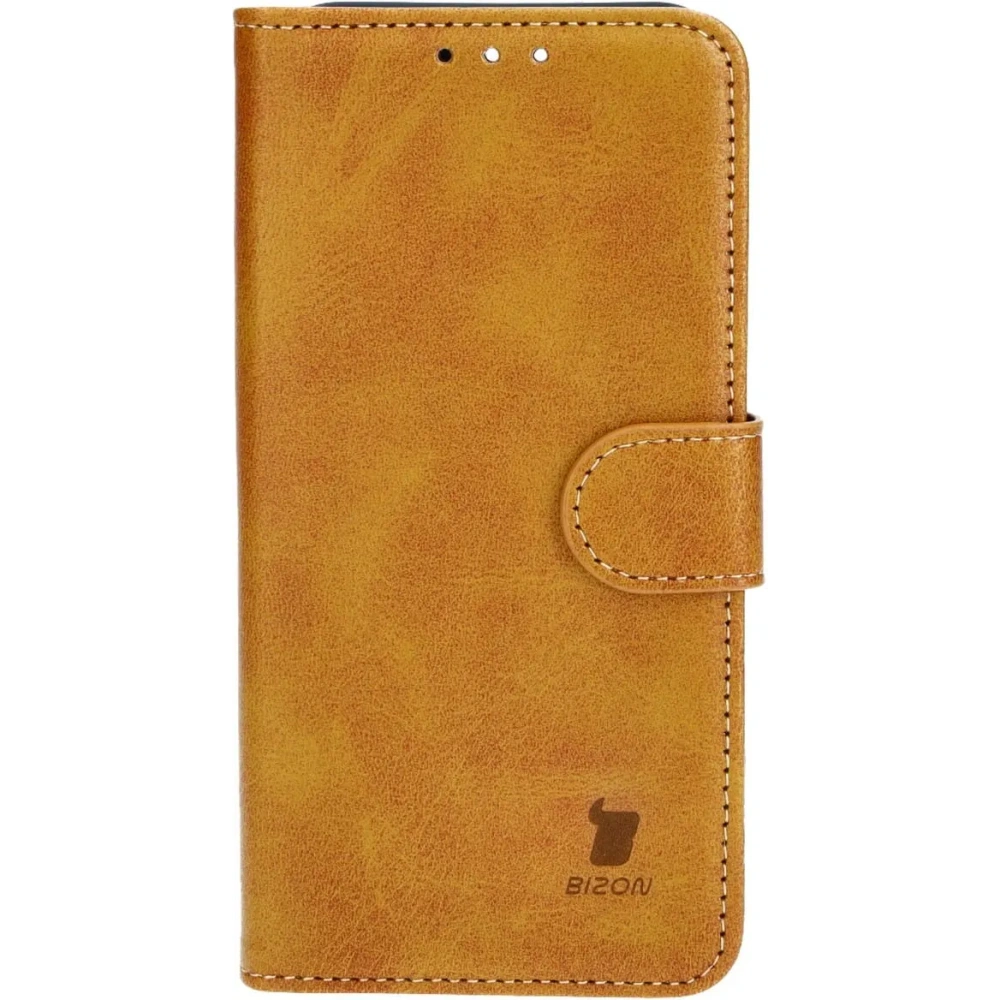 Hurtownia GSM - Etui z klapką Bizon Case Pocket do Apple iPhone 15 Pro brązowe - BIZ3625 - {ean13} - Hurt