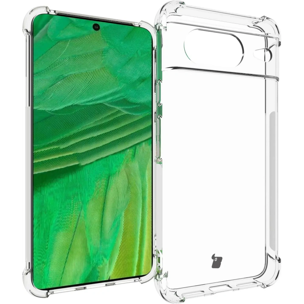 Hurtownia GSM - Bizon Case Clear Pack tok + 2x kijelző üveg Google Pixel 8 átlátszó - BIZ3626 - {ean13} - Hurt