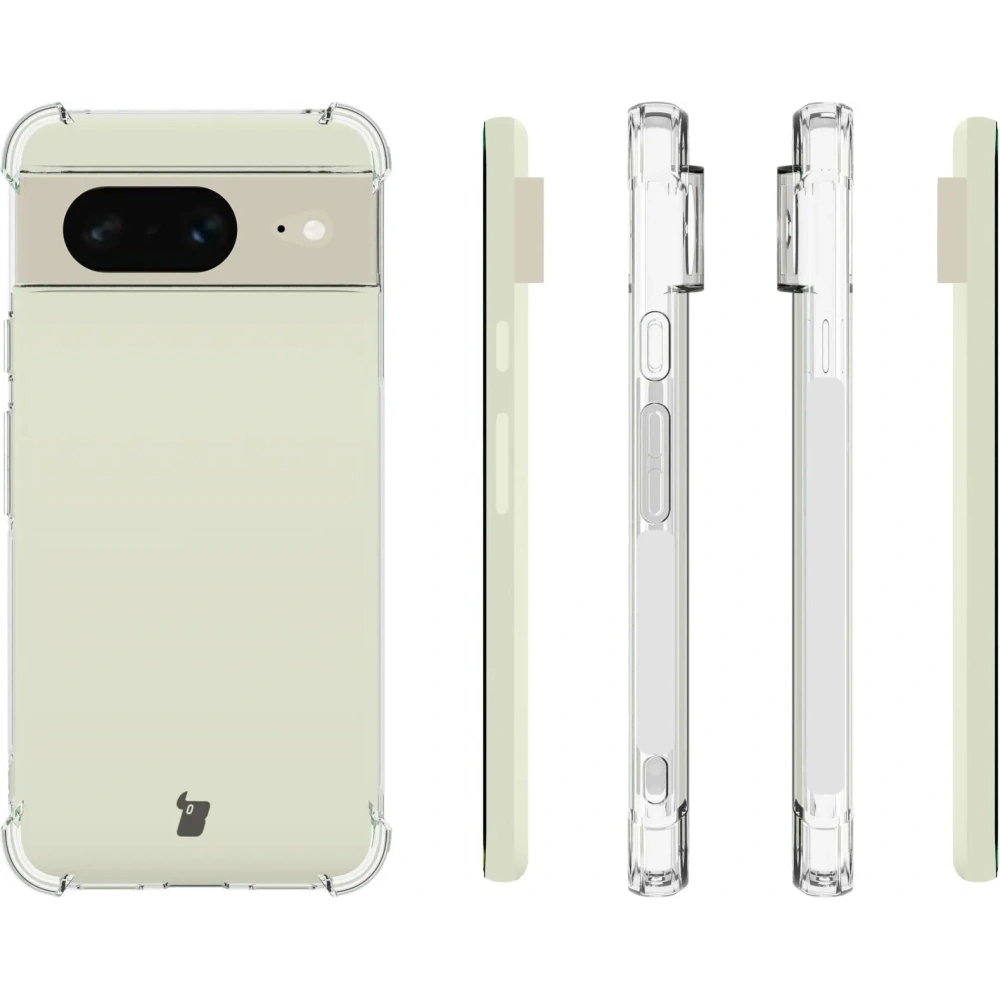 Hurtownia GSM - Bizon Case Clear Pack tok + 2x kijelző üveg Google Pixel 8 átlátszó - BIZ3626 - {ean13} - Hurt