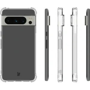 Wholesale Bizon Case Clear Pack case + 2x screen glass Google Pixel 8 Pro clear - BIZ3627 - {ean13} - Hurt