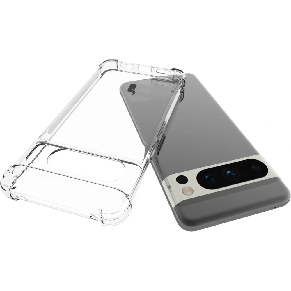 Hurtownia GSM - Etui + 2x sklo na obraz Bizon Case Clear Pack pro Google Pixel 8 Pro průhledné - BIZ3627 - {ean13} - Hurt