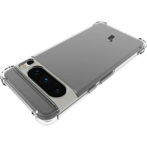 Etui + 2x szkło na ekran Bizon Case Clear Pack do Google Pixel 8 Pro przezroczyste
