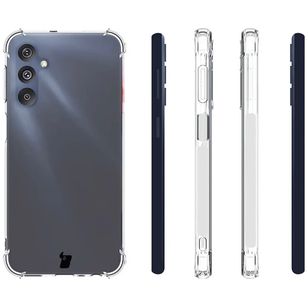Hurtownia GSM - Bizon Case Clear Pack Hülle + 2x Bildschirmglas + Linsenglas Samsung Galaxy M34 5G klar - BIZ3628 - {ean13} - Hurt