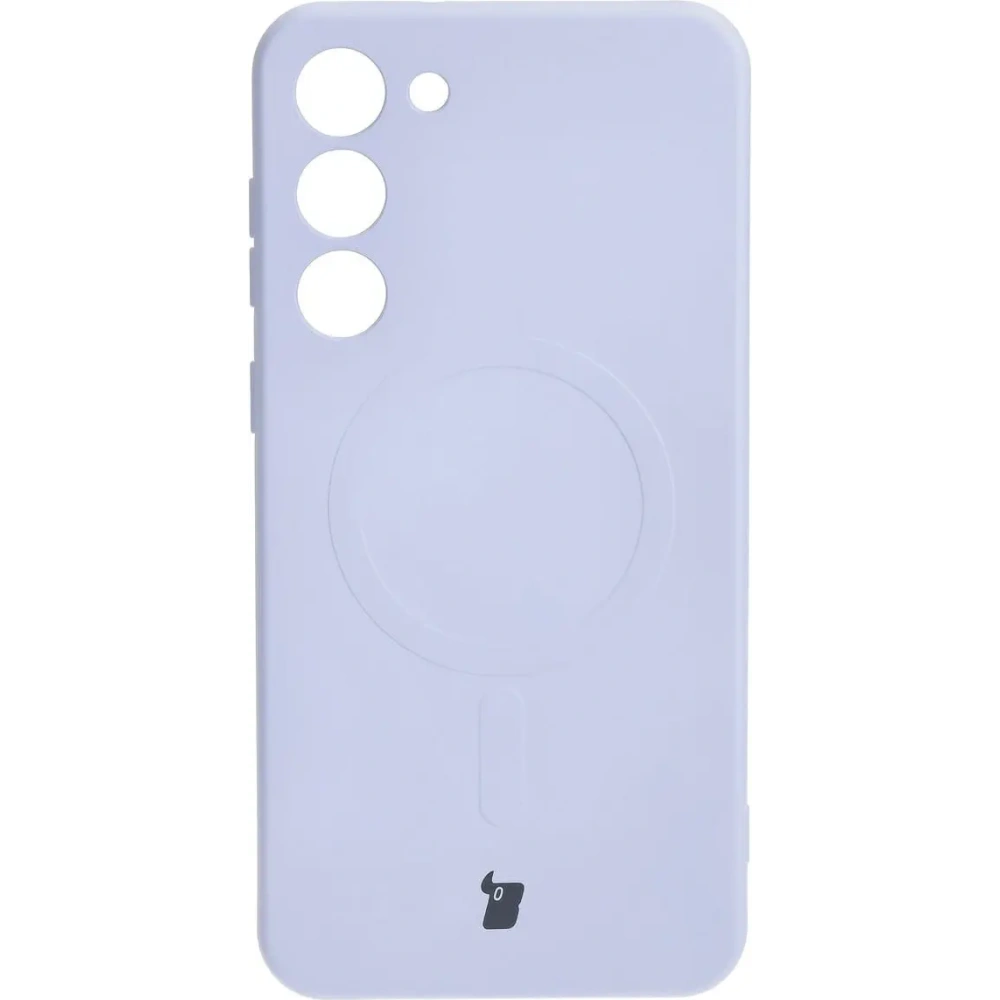 Hurtownia GSM - Silikonové pouzdro s magnetickým kroužkem Bizon Case Silicone Magnetic pro Samsung Galaxy S23 Plus světle fialové - BIZ3634 - {ean13} - Hurt