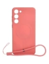 Bizon Case Silicone Magnetic Samsung Galaxy S23 Plus dirty pink