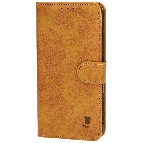 Etui z klapką Bizon Case Pocket do Samsung Galaxy S23 Plus brązowe