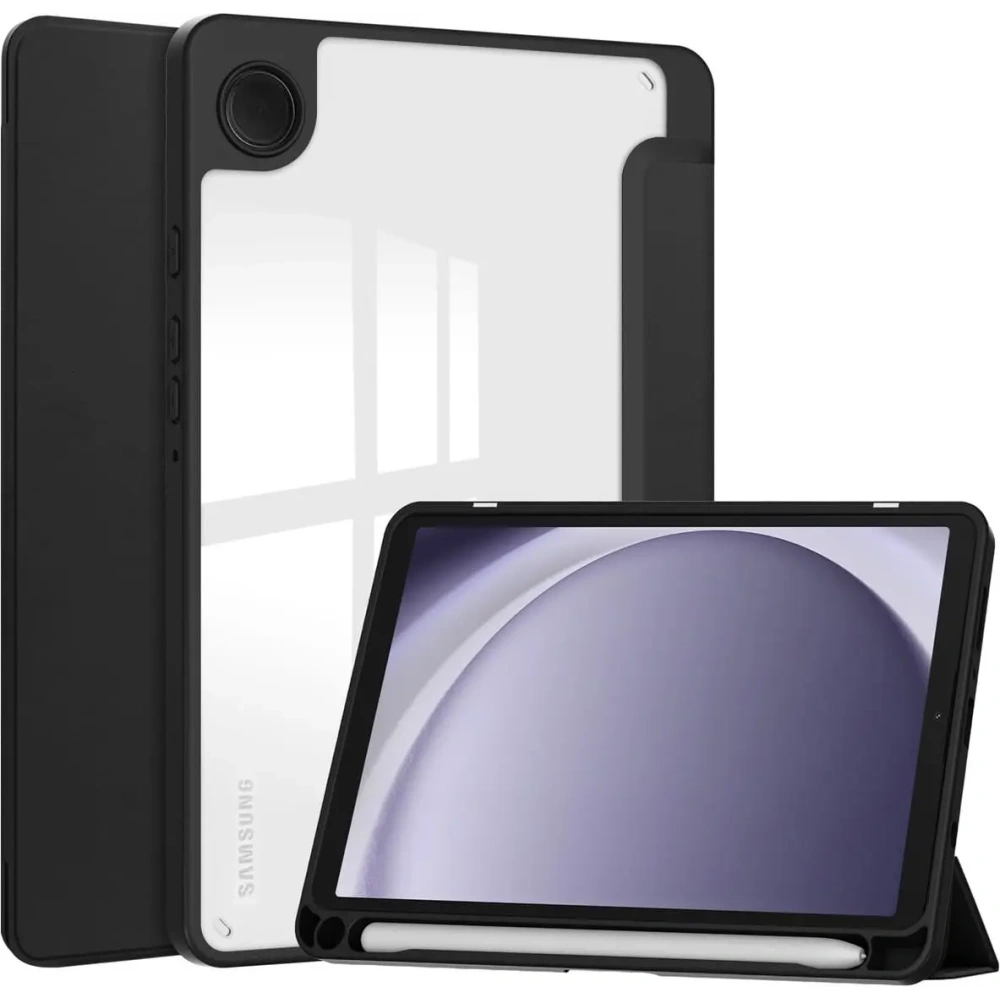 Hurtownia GSM - Etui Bizon Case Tab Clear Matt do Samsung Galaxy Tab A9 černé - BIZ3637 - {ean13} - Hurt