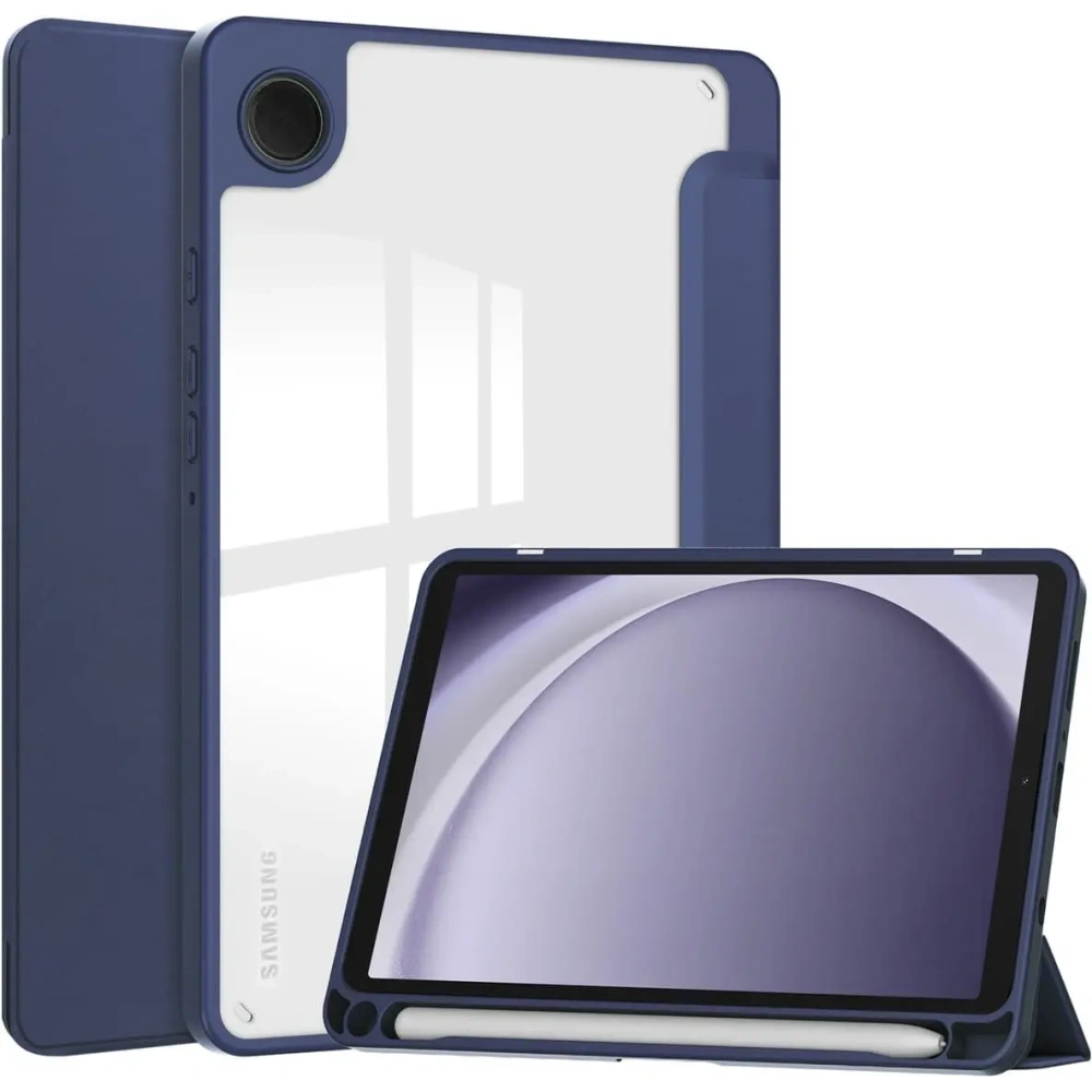 Hurtownia GSM - Etui Bizon Case Tab Clear Matt do Samsung Galaxy Tab A9 modré - BIZ3638 - {ean13} - Hurt