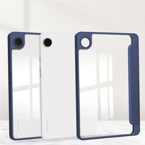 Etui Bizon Case Tab Clear Matt do Samsung Galaxy Tab A9 granatowe