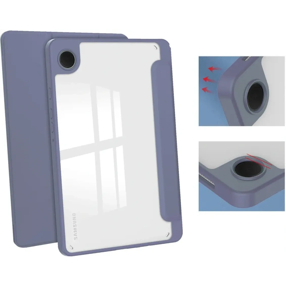 Hurtownia GSM - Bizon Case Tab Clear Matt Samsung Galaxy Tab A9 lavandă - BIZ3640 - {ean13} - Hurt
