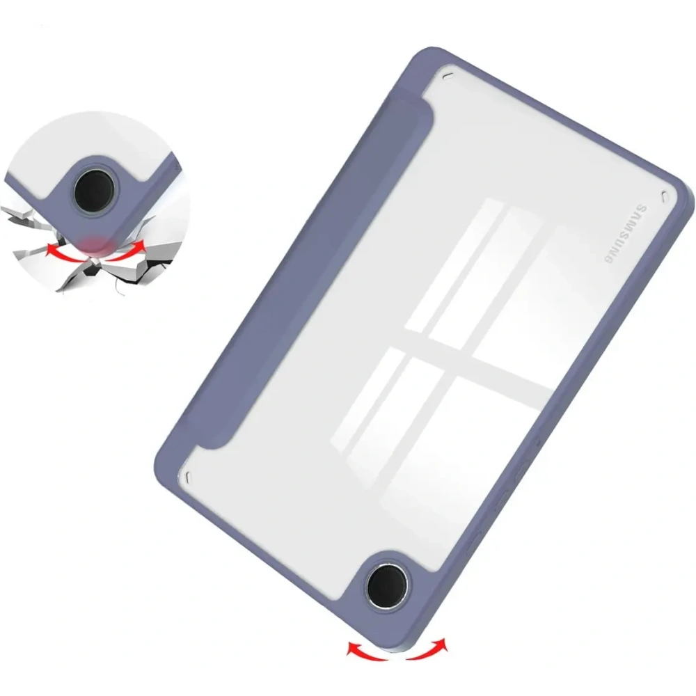 Hurtownia GSM - Bizon Case Tab Clear Matt Samsung Galaxy Tab A9 lavandă - BIZ3640 - {ean13} - Hurt