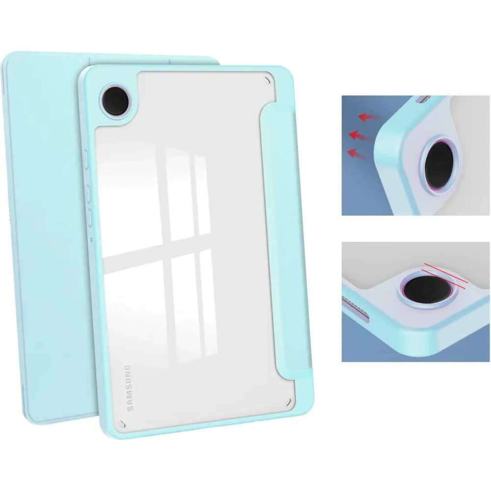 Hurtownia GSM - Bizon Case Tab Clear Matt Samsung Galaxy Tab A9 kék - BIZ3641 - {ean13} - Hurt