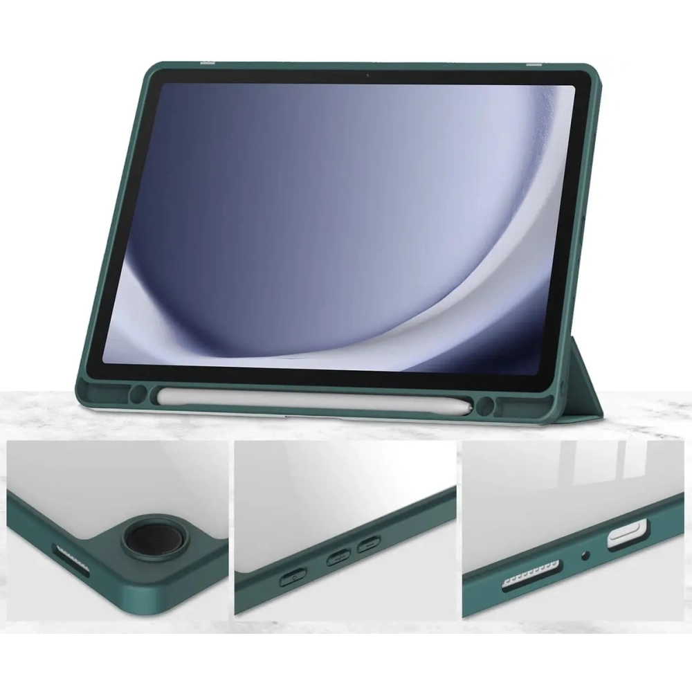 Wholesale Bizon Case Tab Clear Matt Samsung Galaxy Tab A9 Plus dark green - BIZ3642 - {ean13} - Hurt
