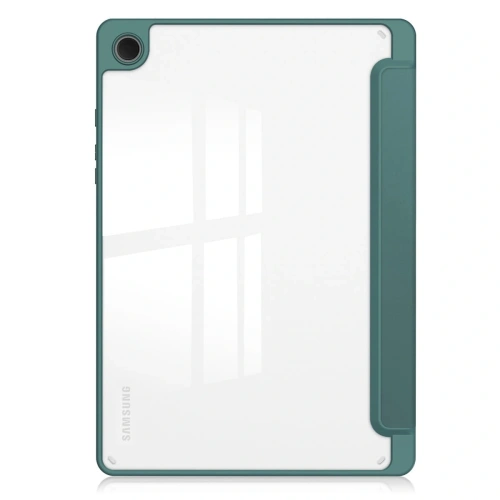 Etui Bizon Case Tab Clear Matt do Samsung Galaxy Tab A9 Plus ciemnozielone