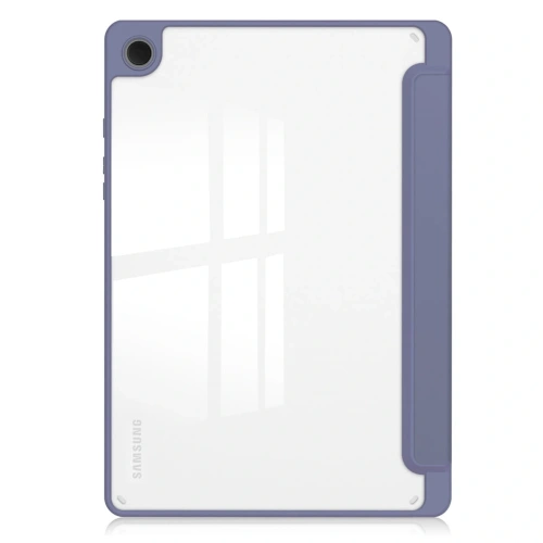 Etui Bizon Case Tab Clear Matt do Samsung Galaxy Tab A9 Plus lawendowe
