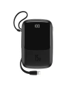 Hurtownia GSM - Powerbank Baseus Qpow z kablem USB-C, 10000mAh, 3A, 15W (czarny) - BSU1428BLK - {ean13} - Hurt