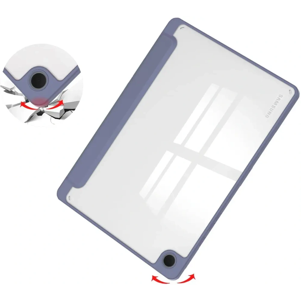 Hurtownia GSM - Bizon Case Tab Átlátszó Matt Samsung Galaxy Tab A9 Plus levendula - BIZ3643 - {ean13} - Hurt