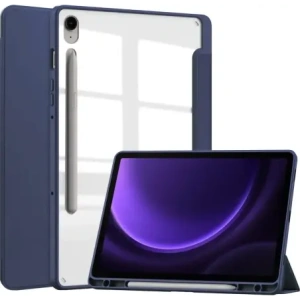 Hurtownia GSM - Bizon Caz Tab Clar Matt Samsung Galaxy Tab S9 / S9 FE albastru închis - BIZ3644 - {ean13} - Hurt