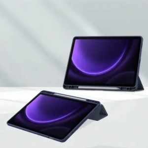 Hurtownia GSM - Bizon Caz Tab Clar Matt Samsung Galaxy Tab S9 / S9 FE albastru închis - BIZ3644 - {ean13} - Hurt
