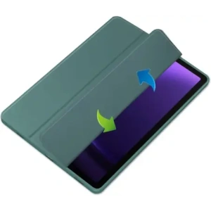 Hurtownia GSM - Caz Bizon Tab Clear Matt Samsung Galaxy Tab S9 / S9 FE verde închis - BIZ3645 - {ean13} - Hurt