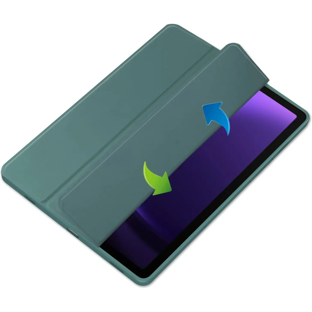 Hurtownia GSM - Etui Bizon Case Tab Clear Matt do Samsung Galaxy Tab S9 / S9 FE tmavě zelené - BIZ3645 - {ean13} - Hurt