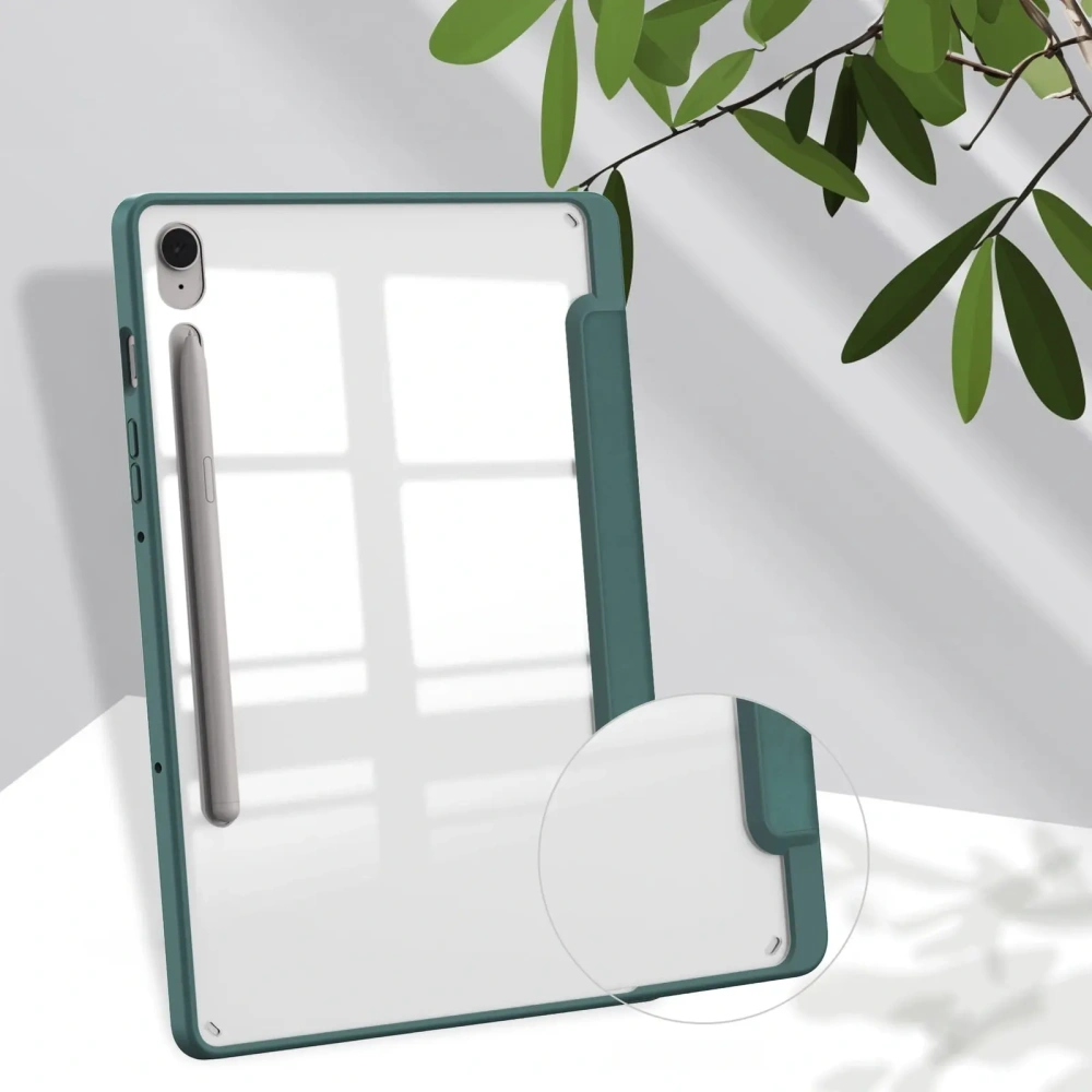 Hurtownia GSM - Etui Bizon Case Tab Clear Matt do Samsung Galaxy Tab S9 / S9 FE tmavě zelené - BIZ3645 - {ean13} - Hurt