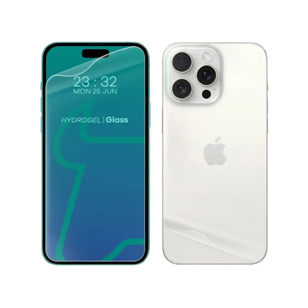 Hurtownia GSM - Bizon Glass Hydrogel Pack für Apple iPhone 15 Pro Max - BIZ3648 - {ean13} - Hurt
