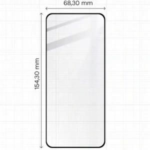 Wholesale BIZON Edge 2x screen glass + camera glass Oppo A78 4G - BIZ3650 - {ean13} - Hurt