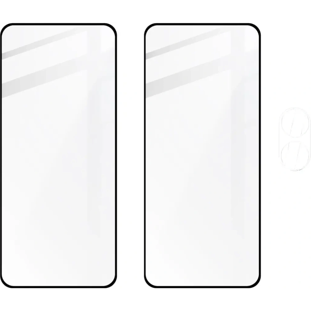 Hurtownia GSM - 2x Szkło na ekran + szkło na aparat BIZON Edge do Oppo A78 4G - BIZ3650 - {ean13} - Hurt