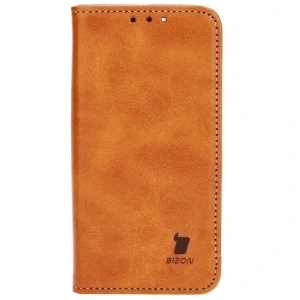 Etui z klapką Bizon Case Pocket Pro do Apple iPhone 13 Mini brązowe
