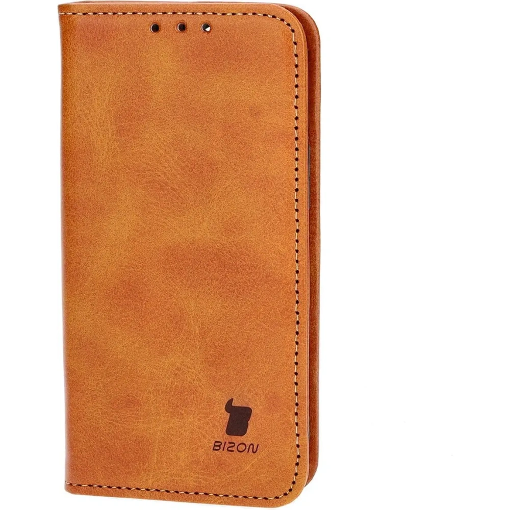 Hurtownia GSM - Etui z klapką Bizon Case Pocket Pro do Apple iPhone 13 Mini hnědé - BIZ3652 - {ean13} - Hurt