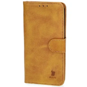 Hurtownia GSM - Etui z klapką Bizon Case Pocket do Apple iPhone 14 hnědé - BIZ3658 - {ean13} - Hurt