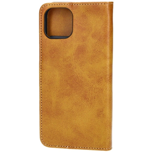 Etui z klapką Bizon Case Pocket do Apple iPhone 14 brązowe