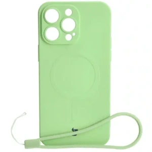 Wholesale Bizon Case Silicone Magnetic Apple iPhone 14 Pro Max light green - BIZ3661 - {ean13} - Hurt