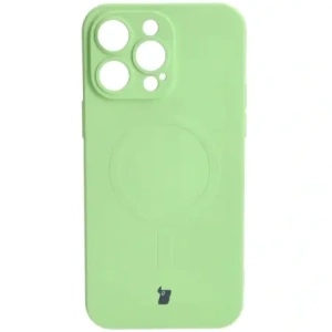 Wholesale Bizon Case Silicone Magnetic Apple iPhone 14 Pro Max light green - BIZ3661 - {ean13} - Hurt