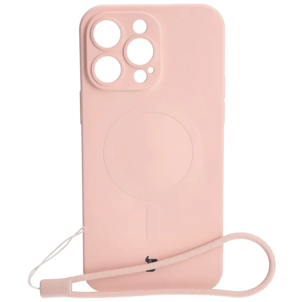 Wholesale Bizon Case Silicone Magnetic Apple iPhone 14 Pro Max light pink - BIZ3662 - {ean13} - Hurt