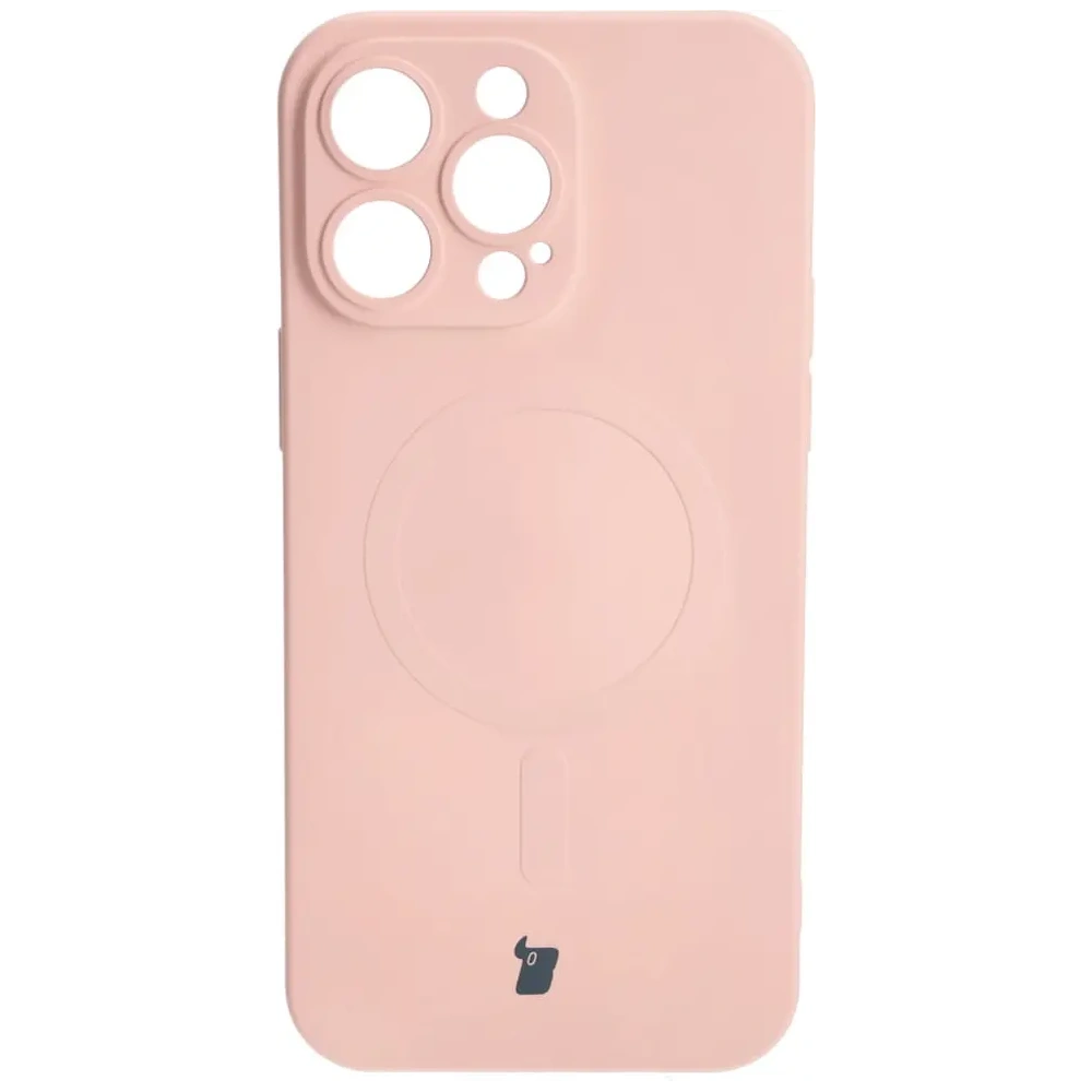 Wholesale Bizon Case Silicone Magnetic Apple iPhone 14 Pro Max light pink - BIZ3662 - {ean13} - Hurt