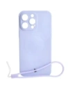 Bizon Case Silicone Magnetic Apple iPhone 14 Pro Max light purple