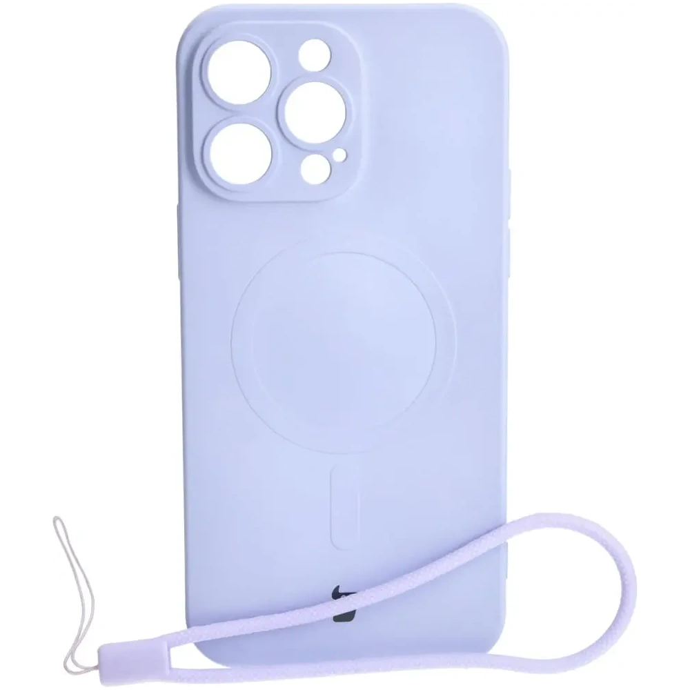Hurtownia GSM - Etui silikonové s magnetickým kroužkem Bizon Case Silicone Magnetic pro Apple iPhone 14 Pro Max světle fialové - BIZ3663 - {ean13} - Hurt