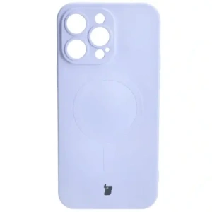 Wholesale Bizon Case Silicone Magnetic Apple iPhone 14 Pro Max light purple - BIZ3663 - {ean13} - Hurt