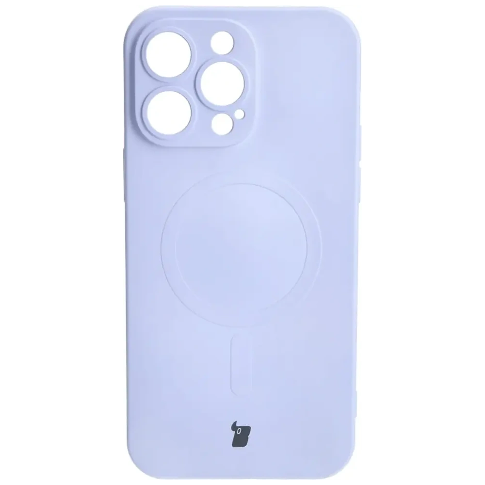 Wholesale Bizon Case Silicone Magnetic Apple iPhone 14 Pro Max light purple - BIZ3663 - {ean13} - Hurt